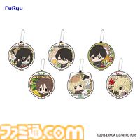 『刀剣乱舞ONLINE』鶴丸国永、肥前忠広のぬーどるストッパーフィギュアが登場。“みんなのくじ”が7月27日よりローソンや書店などで発売