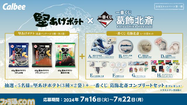 葛飾北斎の一番くじが8/31発売。荒々しい大波を描いた“冨嶽三十六景 神奈川沖浪裏”がジオラマ化