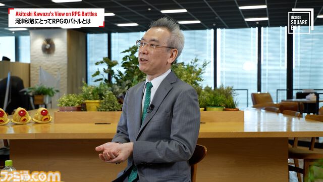 『サガ』シリーズ総合ディレクター河津秋敏がバトルシステムについて語る。インタビュー動画『INSIDE SQUARE ENIX』が7月17日21時に公開