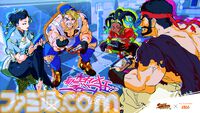 『スト2』がスマホでプレイ可能に。カプコン×KDDIコラボ企画が始動。リュウ、春麗、ルーク、キンバリーがスマホで遊ぶキービジュやティザー映像も公開