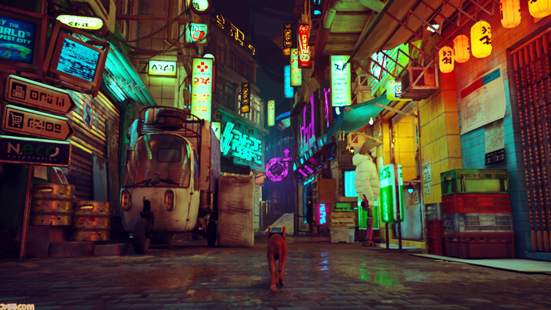 猫ゲー『Stray』オリジナルグッズのサンプル展示＆フォトスポット設置。“BitSummit”にHappinet Indie Collectionがブース出展
