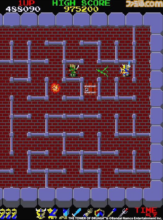 AC版『ドルアーガの塔』が稼動を開始して40周年。元祖アクションRPGとしてゲーム史に名を残す名作。宝箱を見つけるため、アーケードゲーマーたちが日々熱中【今日は何の日？】