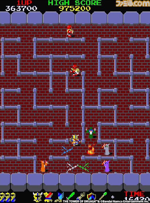 AC版『ドルアーガの塔』が稼動を開始して40周年。元祖アクションRPGとしてゲーム史に名を残す名作。宝箱を見つけるため、アーケードゲーマーたちが日々熱中【今日は何の日？】