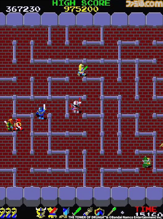 AC版『ドルアーガの塔』が稼動を開始して40周年。元祖アクションRPGとしてゲーム史に名を残す名作。宝箱を見つけるため、アーケードゲーマーたちが日々熱中【今日は何の日？】