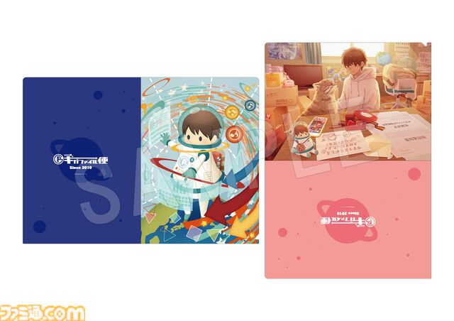 ギガファイル便の“あのキャラ”がまさかのグッズ化。コミックマーケット104にて“転送寺ギガヒコ”のアクスタやキーホルダー、トレーディング缶バッジなどを販売