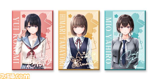 『制服カノジョ』グッズがエビテン避難所で予約開始。3ヒロインのLIMEスタンプマグネットや“彼シャツハンガー”がラインアップ