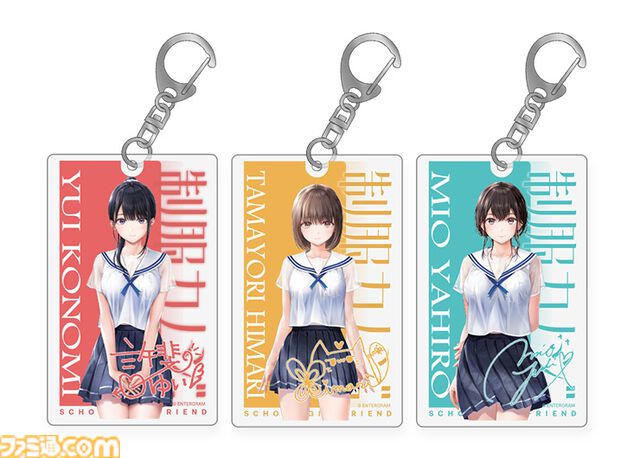 『制服カノジョ』グッズがエビテン避難所で予約開始。3ヒロインのLIMEスタンプマグネットや“彼シャツハンガー”がラインアップ