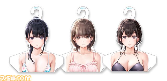 『制服カノジョ』グッズがエビテン避難所で予約開始。3ヒロインのLIMEスタンプマグネットや“彼シャツハンガー”がラインアップ