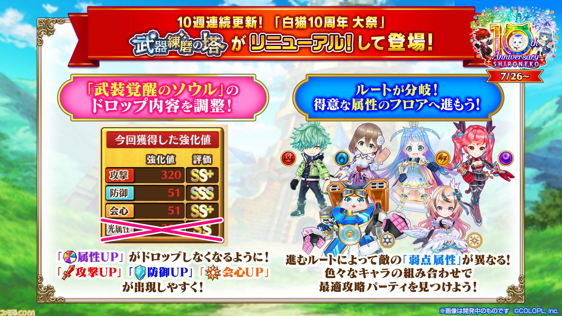 『白猫プロジェクト』10周年記念イベント