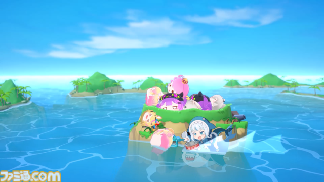 マリン船長が主役のパズルゲーム『ホロライブ お宝マウンテン』Steamで2024年夏に配信。3Dのホロメンを積み上げてハイスコアを目指そう