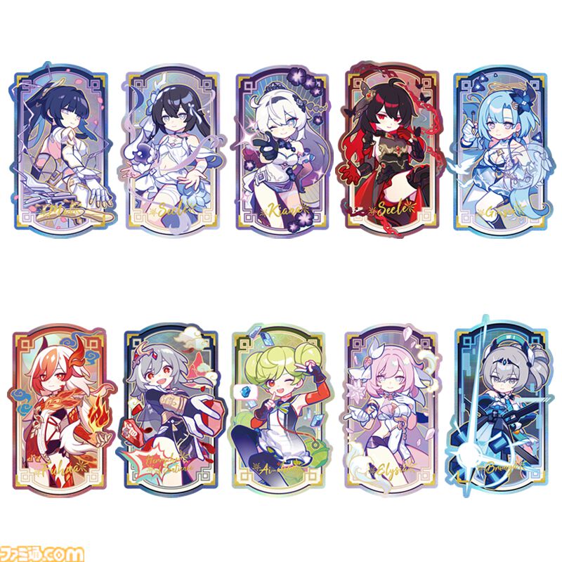 崩壊3rd 識の律者　ローソン　本国限定　激レア　アクキー 激レア】崩壊3rd フカ 識の律者 ちびキャラ 2021年夏季限定
