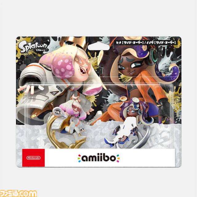 『スプラトゥーン3』シオカラーズとテンタクルズのamiiboセットが新登場。9/13～9/16開催のグラフェスにあわせて過去/現在/未来のフェスTも販売