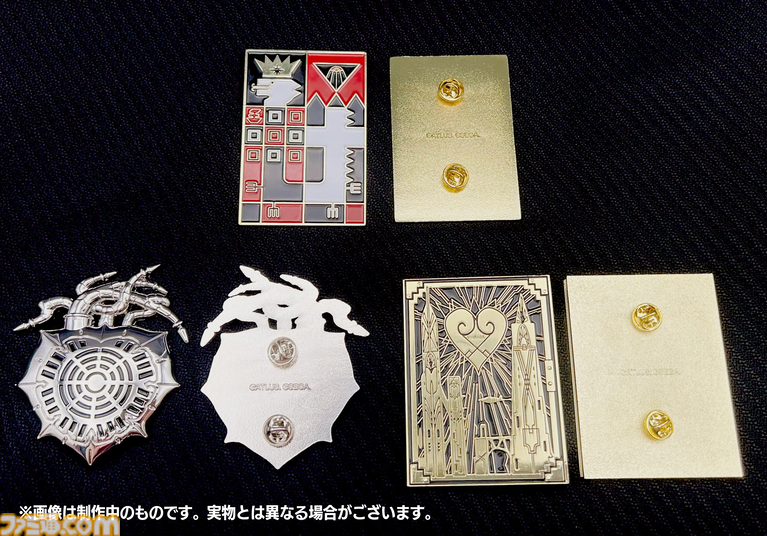 アトラスDショップ特典 ピンズ3種セット メタファー:リファンタジオ メタファー:リファンタジオ』アトラスDショップ限定版のピンズ3