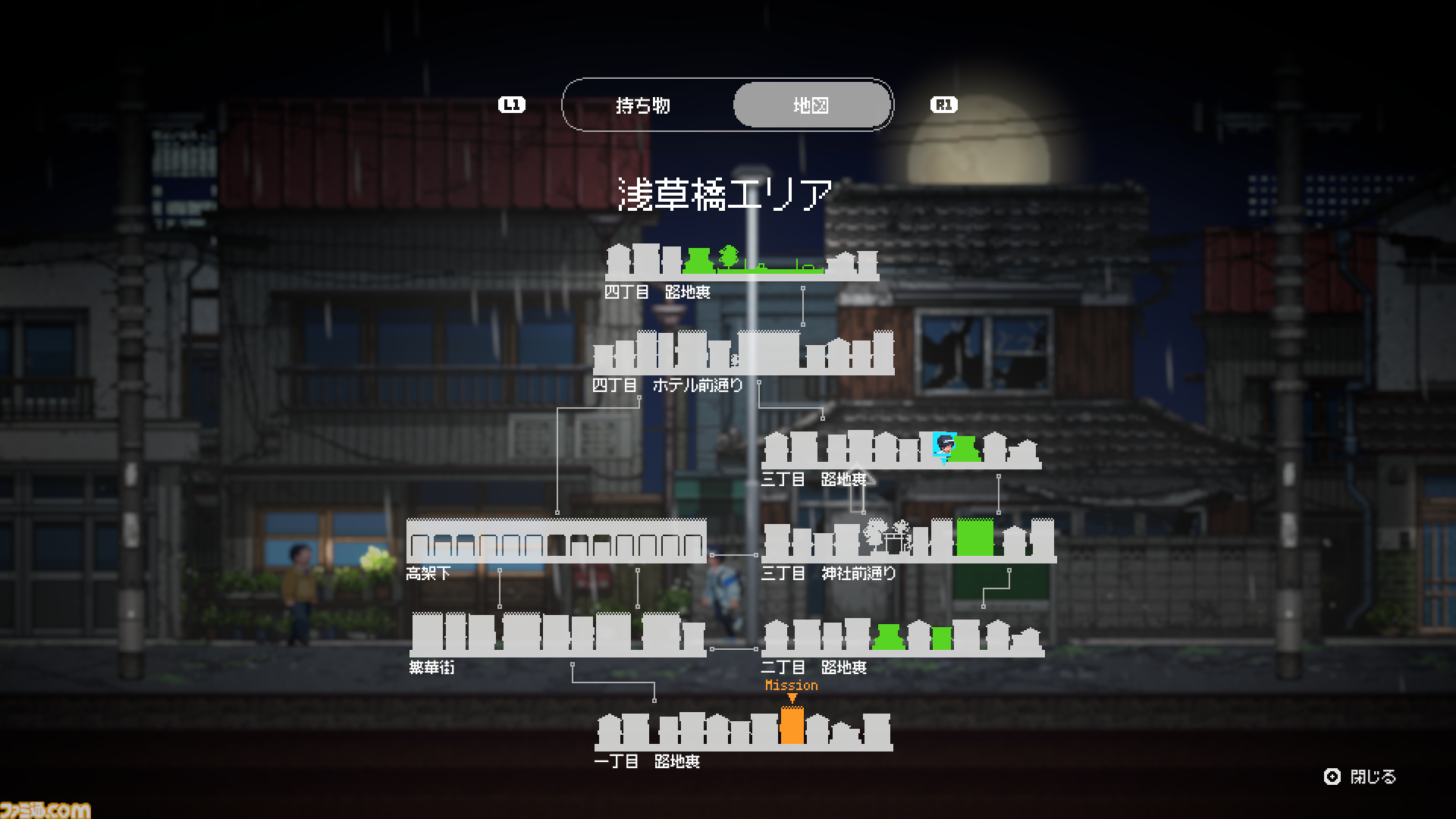 東京無一文サバイバル『リバープロジェクト・トーキョー』のSteamストアページ公開。“無実の罪”を着せられた主人公が社会の目を掻い潜り真犯人を見つけ出す