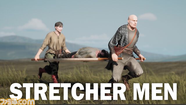 病人を担架で運ぶアクション『STRETCHER MEN』7月29日にリリース。ふたりの担ぎ手を操作して険しい道を進み、診療所を目指せ