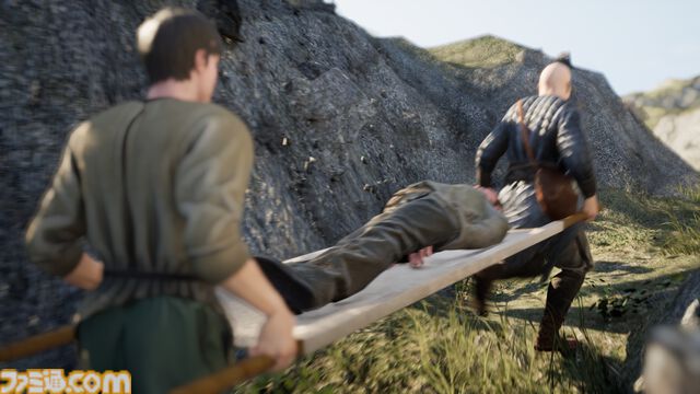 病人を担架で運ぶアクション『STRETCHER MEN』7月29日にリリース。ふたりの担ぎ手を操作して険しい道を進み、診療所を目指せ