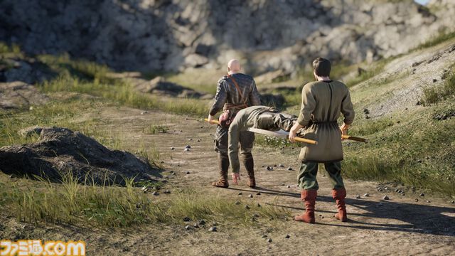 病人を担架で運ぶアクション『STRETCHER MEN』7月29日にリリース。ふたりの担ぎ手を操作して険しい道を進み、診療所を目指せ