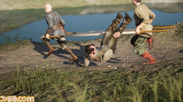 病人を担架で運ぶアクション『STRETCHER MEN』7月29日にリリース。ふたりの担ぎ手を操作して険しい道を進み、診療所を目指せ