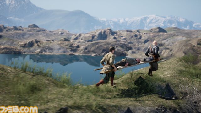 病人を担架で運ぶアクション『STRETCHER MEN』7月29日にリリース。ふたりの担ぎ手を操作して険しい道を進み、診療所を目指せ