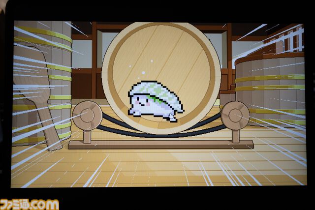 『Wabisabi : Sushi Derby』は回転寿司のレーンでかわいい寿司たちがレースする育成シミュレーション。寿司ならではのシステムを盛り込んだゲームデザインに注目【BitSummit Drift】