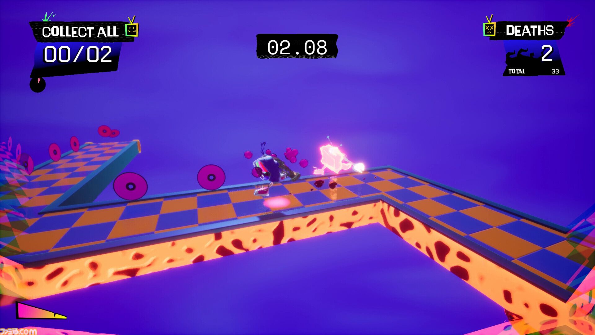 死にまくり、アイデア詰め込みまくり3Dアクション『1000 Deaths』。『マリオギャラクシー』的な球体ステージも【BitSummit Drift】