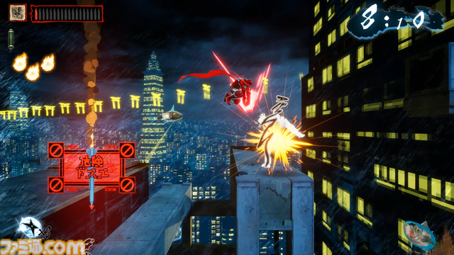 『ニンジャスレイヤー ネオサイタマ炎上』先行レビュー。コミック調の横スクロールハイスピードニンジャアクション活劇。ぶっ飛んだ演出とお手軽爽快アクションが光る、新時代のニンジャゲー！