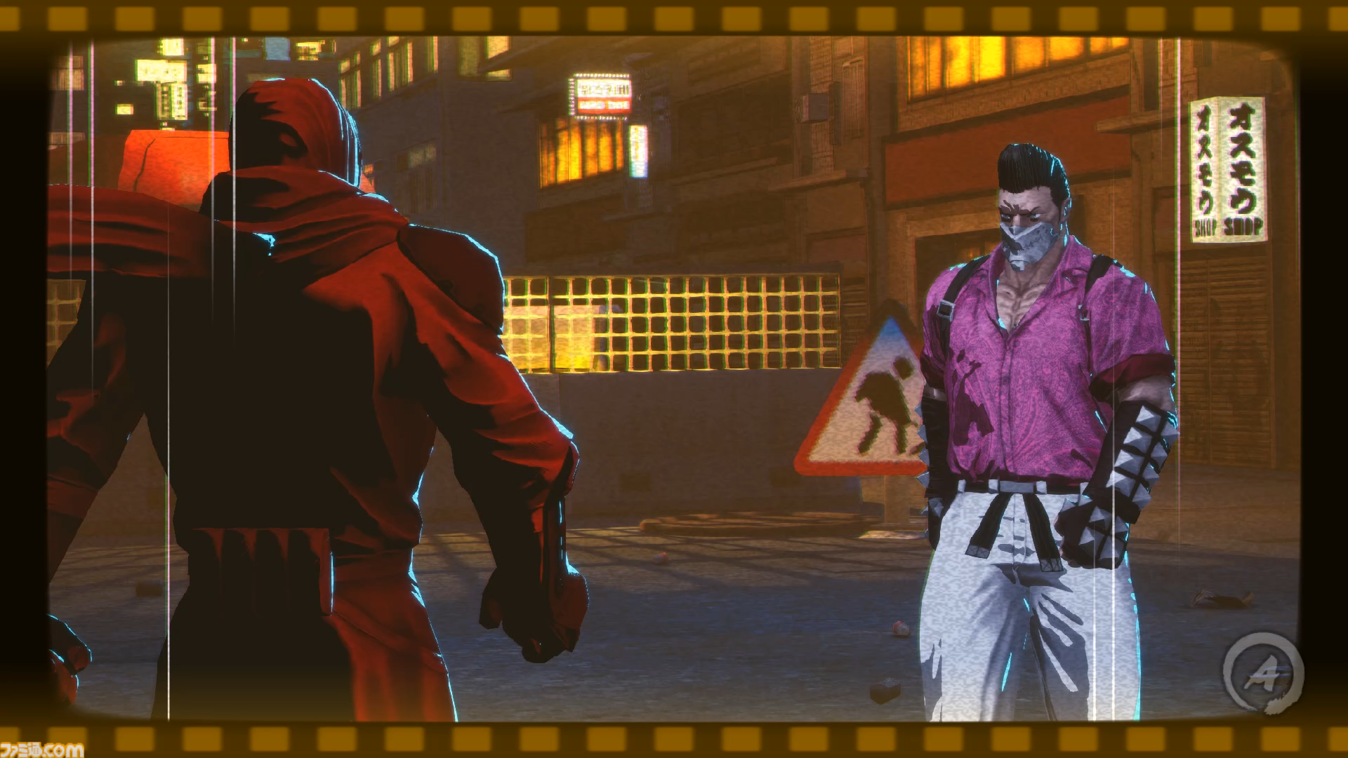 『ニンジャスレイヤー ネオサイタマ炎上』先行レビュー。コミック調の横スクロールハイスピードニンジャアクション活劇。ぶっ飛んだ演出とお手軽爽快アクションが光る、新時代のニンジャゲー！