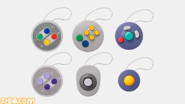 スーファミ、ニンテンドウ64、ゲームキューブのコントローラーボタンがカプセルトイで新登場。ニンテンドートウキョウなどで販売