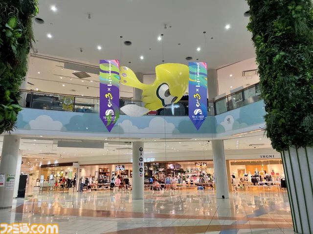 『スプラトゥーン3』“ららぽーと・ラゾーナのイカした夏休み”が開催中。グッズ販売やスプラトゥーン縁日、巨大イカバルーンなどが登場