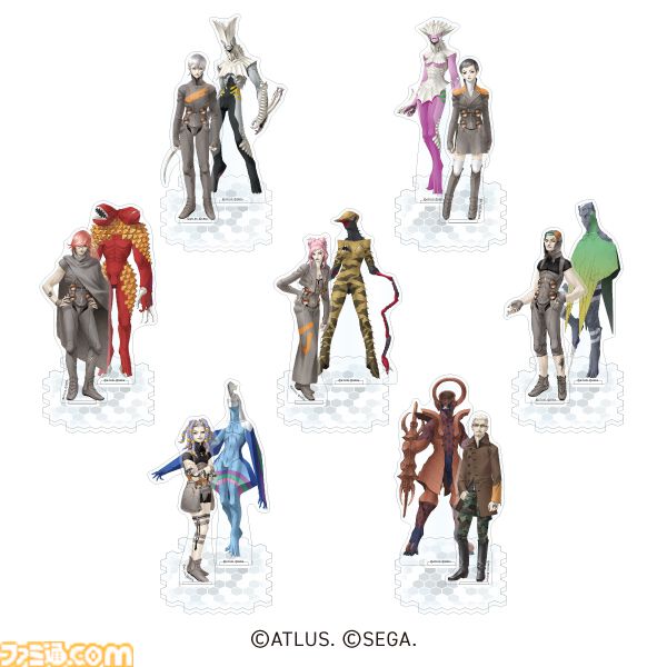 『DIGITAL DEVIL SAGA アバタール・チューナー』20周年記念グッズが登場。アニバーサリーTシャツやアクスタ、缶バッジを展開