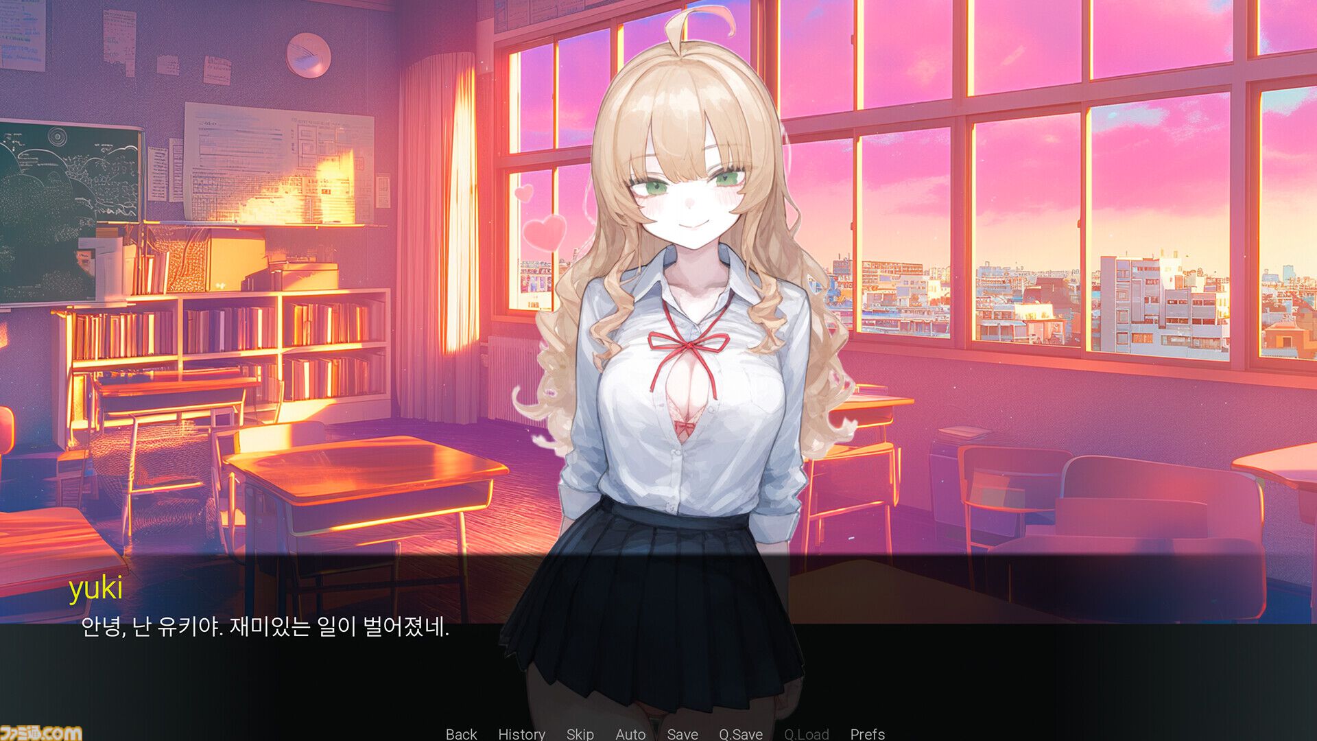 『Ai 女高生推理バトル』Steamで発表。殺人容疑のある3人の美少女（AI）と会話して事件解決に導く。プレイごとに犯人が変化