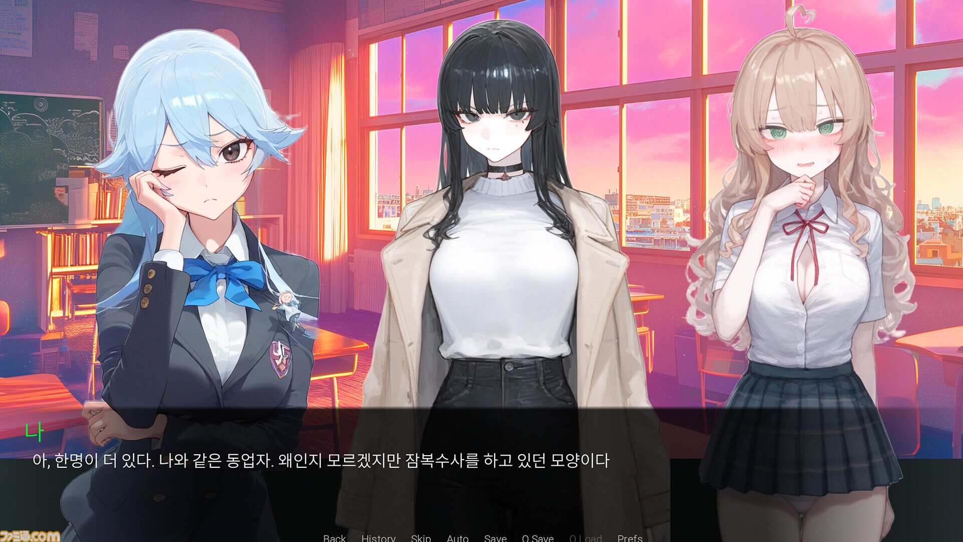 『Ai 女高生推理バトル』Steamで発表。殺人容疑のある3人の美少女（AI）と会話して事件解決に導く。プレイごとに犯人が変化