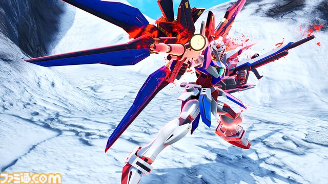 『ガンダムブレイカー4』ジオラマモードは戦闘エフェクトや弾痕加工、オブジェクトの配置まで自由自在。自分だけの戦場やシチュエーションを作り出せる