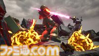 『ガンダムブレイカー4』ジオラマモードは戦闘エフェクトや弾痕加工、オブジェクトの配置まで自由自在。自分だけの戦場やシチュエーションを作り出せる