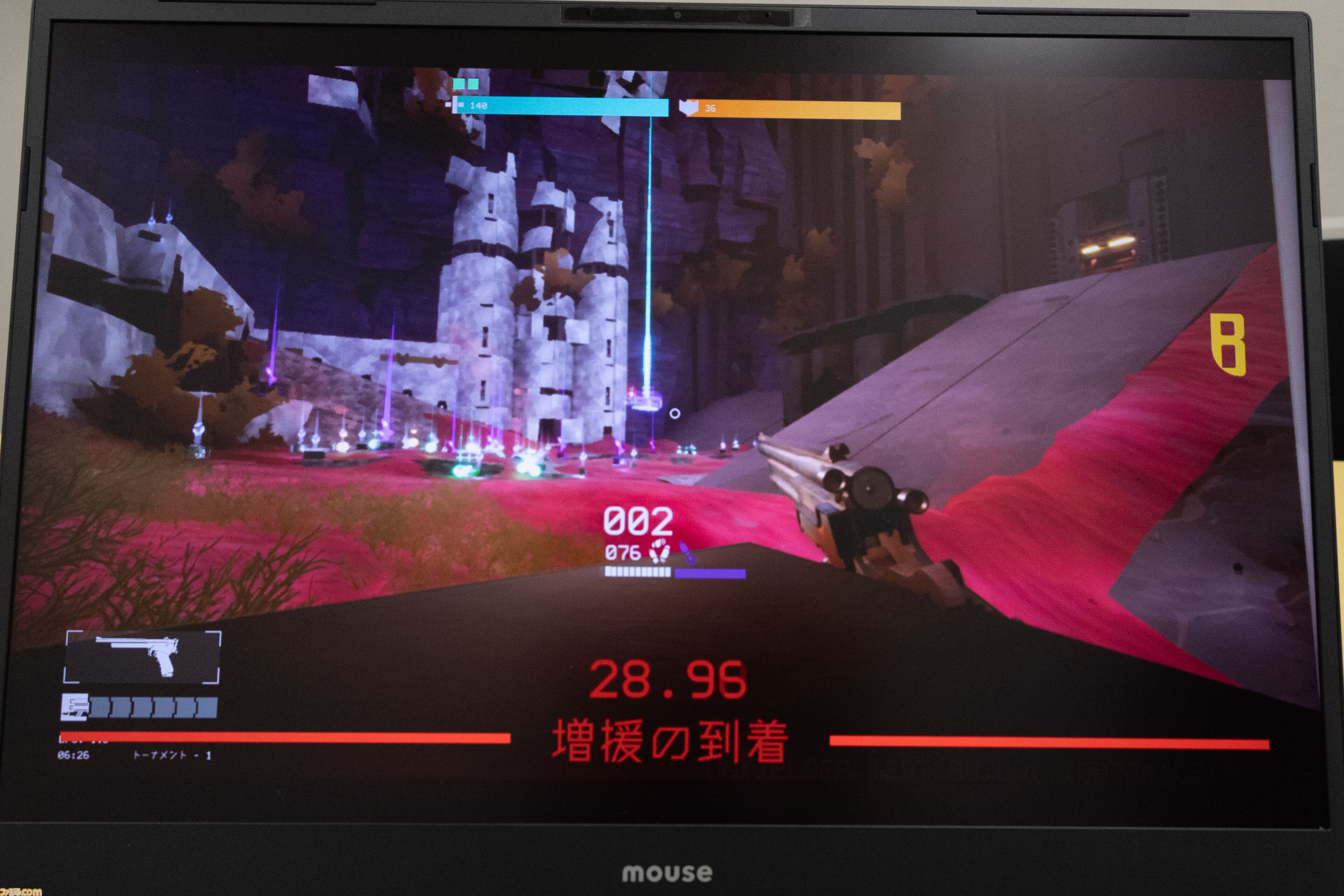 1対1のボスラッシュFPS『UNYIELDER』。素早い動き＆容赦ない攻撃を浴びせてくるボスとのタイマンバトルが刺激的【BitSummit Drift】