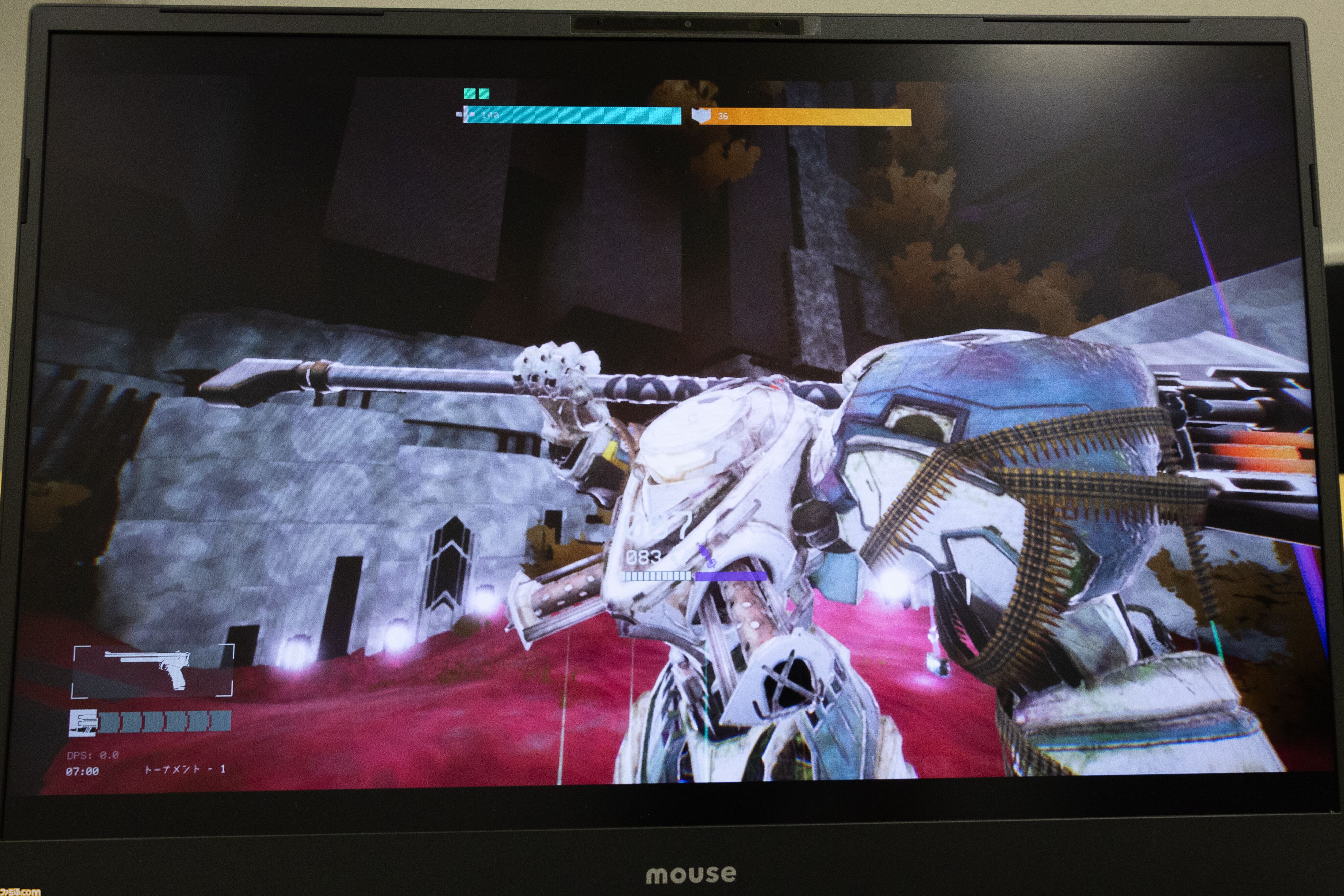 1対1のボスラッシュFPS『UNYIELDER』。素早い動き＆容赦ない攻撃を浴びせてくるボスとのタイマンバトルが刺激的【BitSummit Drift】