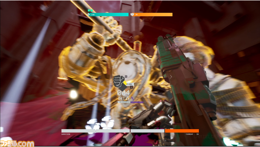 1対1のボスラッシュFPS『UNYIELDER』。素早い動き＆容赦ない攻撃を浴びせてくるボスとのタイマンバトルが刺激的【BitSummit Drift】