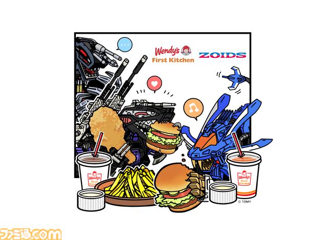 初代アニメ『ゾイド -ZOIDS-』が8月15日より配信。25周年記念グッズを80種類以上販売。 ウェンディーズ・ファーストキッチンとのコラボメニューも登場