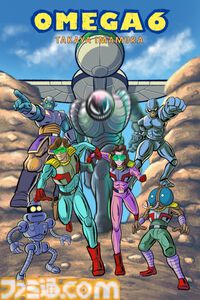 16bit風レトロフューチャーアドベンチャー『OMEGA 6 THE TRIANGLE STARS』Switchで本日（7/25）発売。『スターフォックス』今村孝矢の漫画が原作
