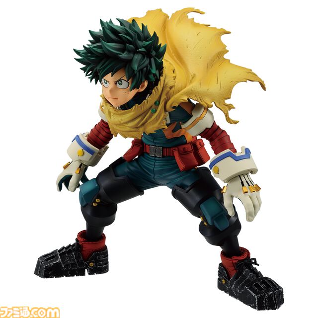 『ヒロアカ』新作一番くじが本日（7/27）発売。凛々しい表情で決戦に挑む緑谷出久と、死柄木弔・荼毘・トガヒミコたち敵＜ヴィラン＞のハイクオリティフィギュアが登場