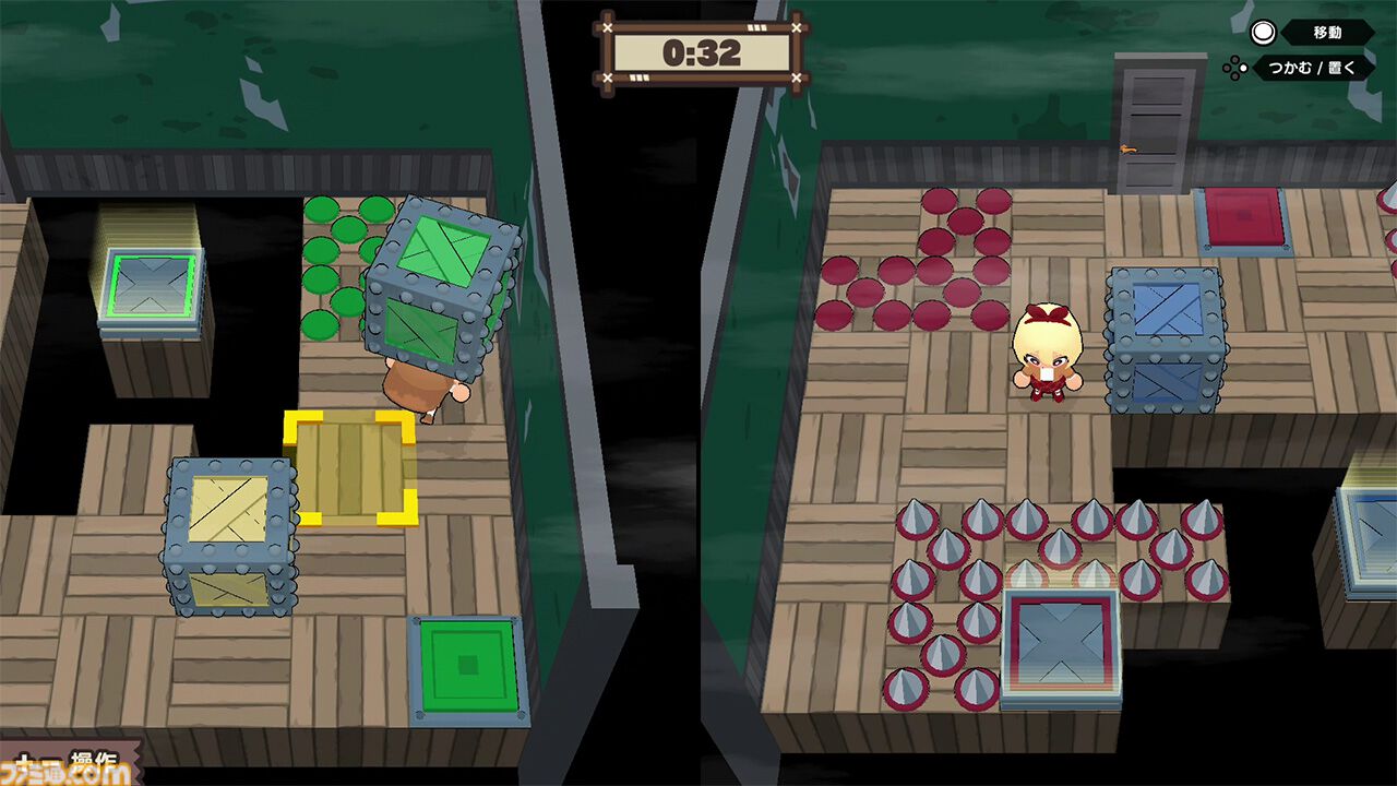 怖カワふたり用パーティーゲーム『ペアホラ』発売。力を合わせて奇妙な館の仕掛けに挑む。バラエティ豊かな協力ゲームが盛りだくさん