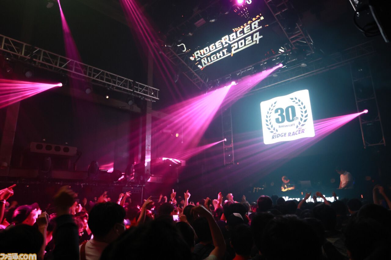 『リッジレーサー』30周年記念DJイベントアフターリポート。7年ぶりの開催で豪華絢爛クリエイターが競演【RIDGE RACER NIGHT 2024】