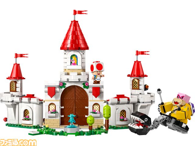 『スーパーマリオワールド』ヨッシーに乗るマントマリオのレゴが10月1日に発売。ヨッシーの舌を出し入れ可