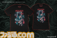 『メタルギア』公式コラボTシャツがFangamer Japanで発売。歴代主人公のソリッド・スネーク、雷電、ネイキッド・スネークが鮮やかに描かれる