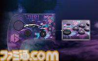『スト6』キャミィ/ジュリデザインの格ゲー向けパッド発売。ホリとのコラボモデル。コマンド入力や同時押しに特化したボタン配置