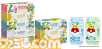 【ポケモン×スコッティ】コラボデザインのティッシュ＆ウェットティッシュが8月1日発売。ティッシュには歴代の最初に選ぶくさタイプポケモン、ウェットティッシュはみずタイプのポケモンがデザイン