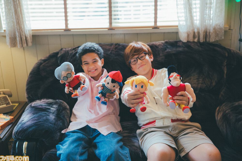 MOTHERシリーズ　ぬいぐるみセット MOTHER』ニンテン、アナ、ロイド、テディが“ぼくとともだち”にて