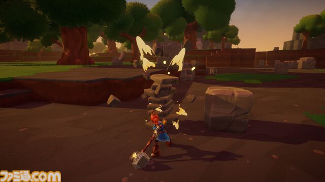 ぶん投げシティビルダー『Overthrown』のSteamストアページ公開。人も建物も全部持ち上げ、ぶん投げて、重労働を快適に