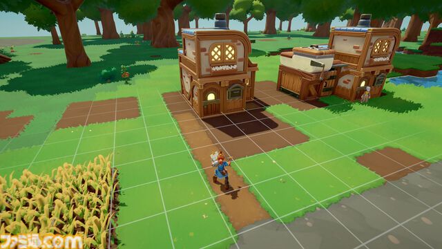 ぶん投げシティビルダー『Overthrown』のSteamストアページ公開。人も建物も全部持ち上げ、ぶん投げて、重労働を快適に