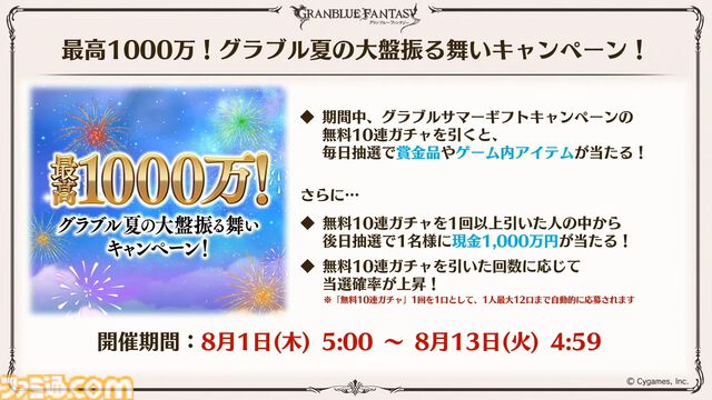 『グラブル真夏の生放送！SP』で発表された情報まとめ。『転スラ』とのコラボイベントや『GBVSR』のベリアルの際どいコスチュームなど新情報満載